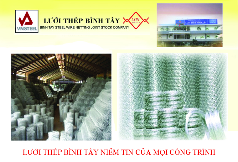 Công Ty Cổ Phần Lưới Thép Bình Tây Binh Tay Steel Wire Netting JSC | Fact-Link Viet Nam