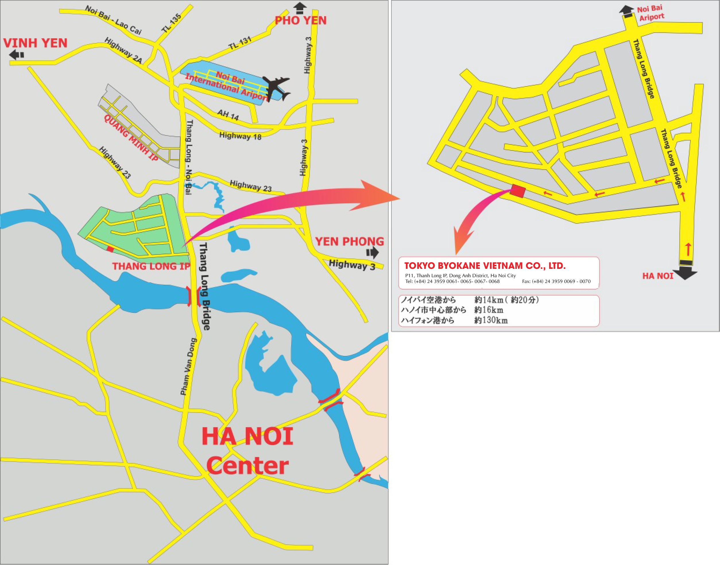 TOKYO BYOKANE VIETNAM CO., LTD | Fact-Link Viet Nam