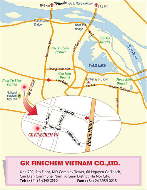 ジーケー・ファインケム ベトナム GK FINECHEM VIETNAM CO., LTD. | Fact-Link Viet Nam