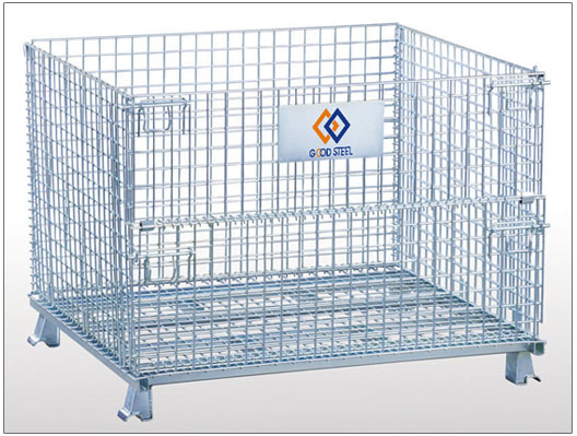 Steel mesh pallet
