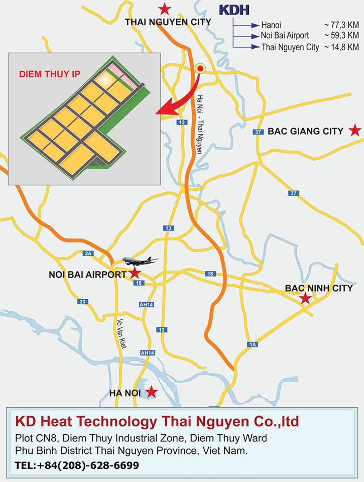 KD Heat Technology Thai Nguyen Co.,Ltd. KD Heat Technology Thai Nguyen Co.,ltd | Fact-Link Viet Nam