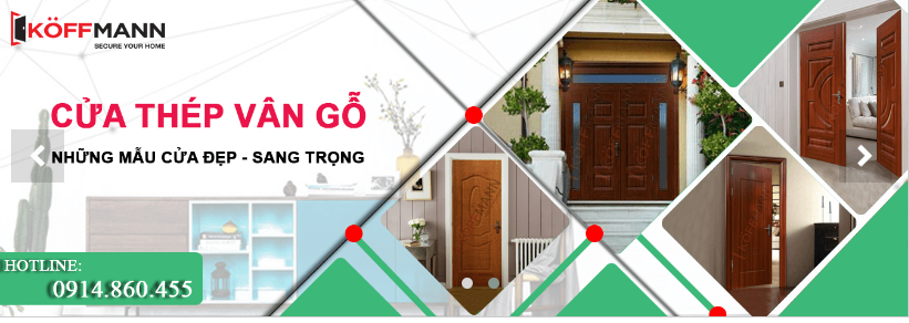 Cửa thép vân gỗ Koffmann Koffmann Joint Stock Company | Fact-Link Viet Nam