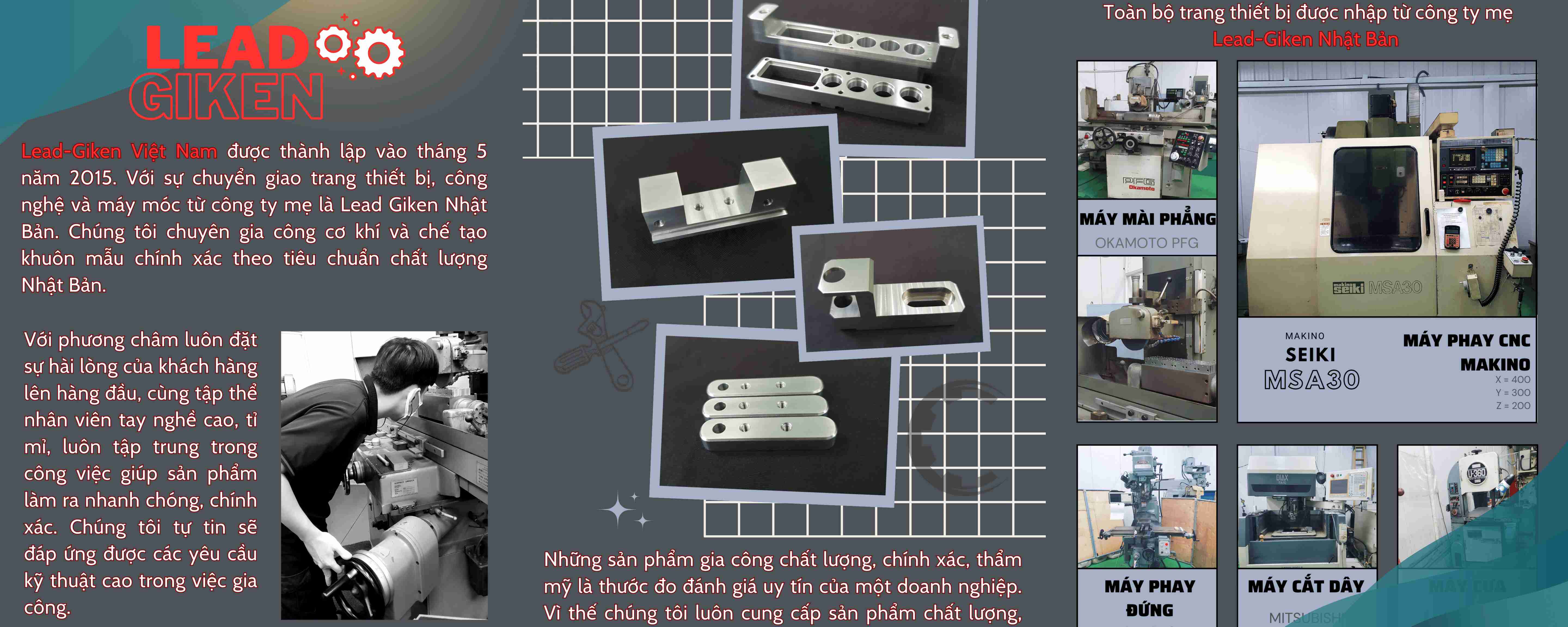 リード技研ベトナム有限会社 LEAD GIKEN VIET NAM LIMITED COMPANY | Fact-Link Viet Nam