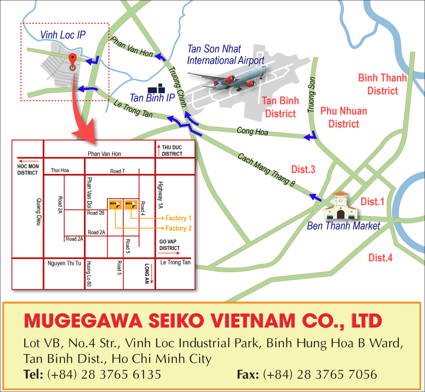Công Ty TNHH Mugegawa Seiko Việt Nam Mugegawa Seiko Vietnam Co.,Ltd. | Fact-Link Viet Nam