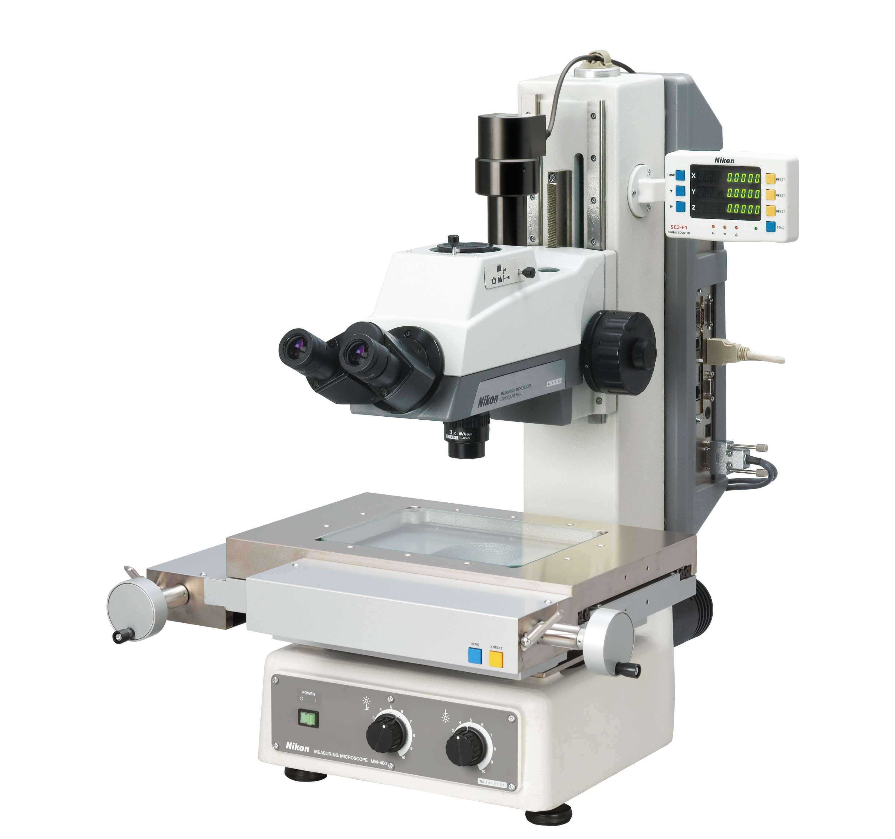 測定顕微鏡MM400/MM800シリーズニコン製 - MM400/T XY軸測定仕様