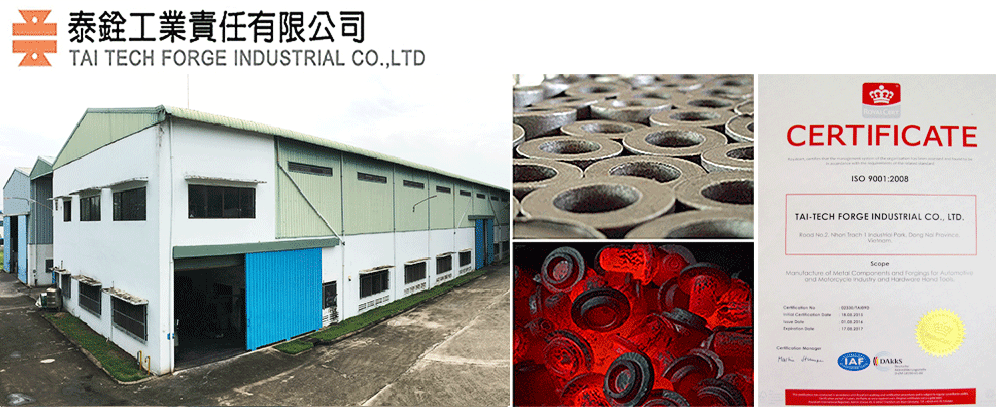 Tai Tech Forge Industrial Co.,Ltd | Fact-Link Viet Nam