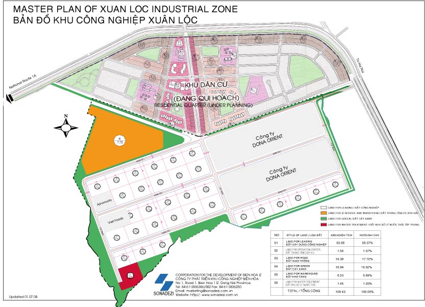XUAN LOC INDUSTRIAL ZONE | Fact-Link Viet Nam
